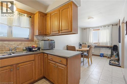 57 Gainsborough Road, Hamilton, ON - Indoor Photo Showing Kitchen With Double Sink