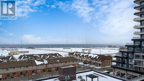 607 - 560 North Service Road, Grimsby, ON - Outdoor With Body Of Water With Balcony