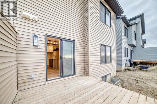 508 Heritage Boulevard, Cochrane, AB - Outdoor With Deck Patio Veranda With Exterior