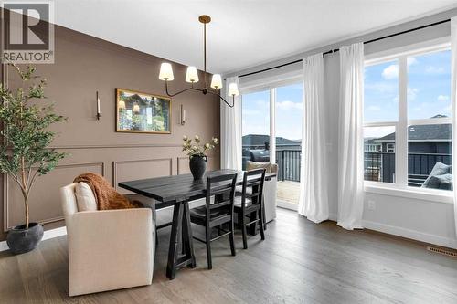 287 Rivercrest Boulevard, Cochrane, AB - Indoor Photo Showing Dining Room