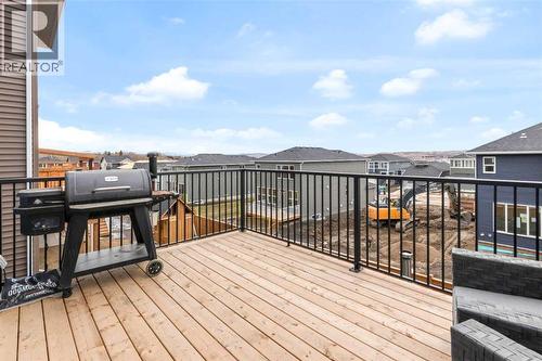 287 Rivercrest Boulevard, Cochrane, AB - Outdoor With Deck Patio Veranda With Exterior