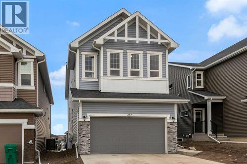 287 Rivercrest Boulevard, Cochrane, AB - Outdoor With Facade