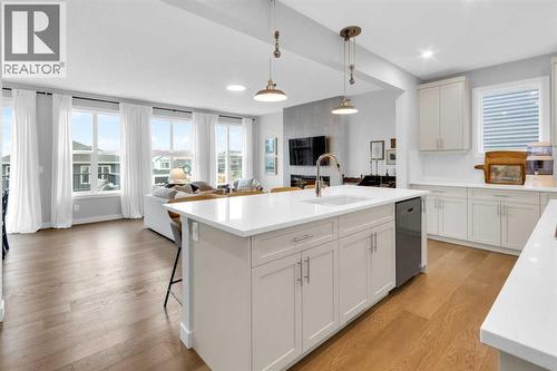 287 Rivercrest Boulevard, Cochrane, AB - Indoor Photo Showing Kitchen