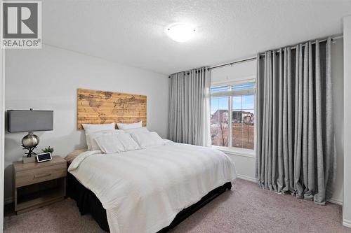 1529 Legacy Circle Se, Calgary, AB - Indoor Photo Showing Bedroom