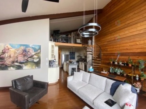 Salon - 301-22 Ch. Des Terrasses, Saint-Sauveur, QC - Indoor Photo Showing Living Room