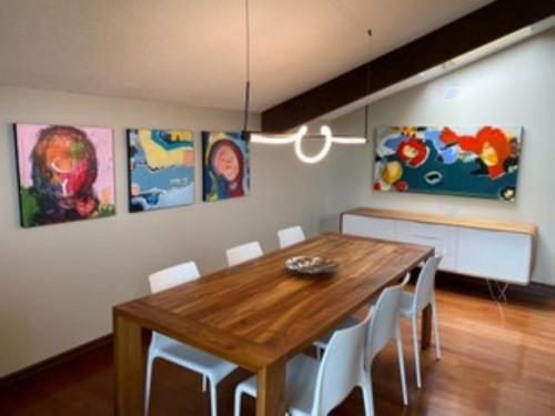 Salle à manger - 301-22 Ch. Des Terrasses, Saint-Sauveur, QC - Indoor Photo Showing Dining Room