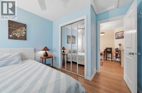 80 Taradale Drive S, Calgary, AB - Indoor Photo Showing Bedroom