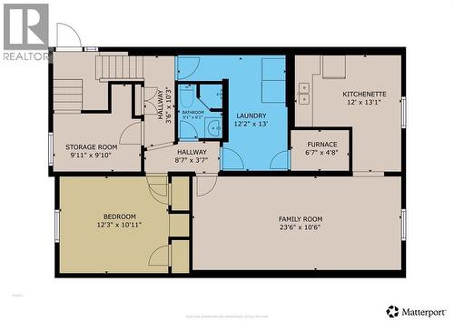 Floorplan - Basement - 4520 Greenview Drive Ne, Calgary, AB - Other
