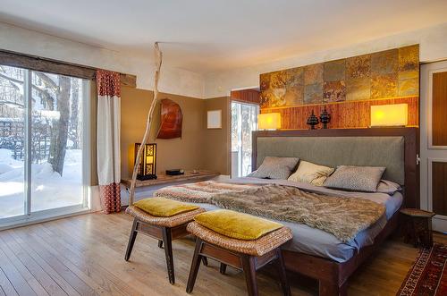 Chambre à coucher principale - 17 Ch. Mcfarland, Hatley - Canton, QC - Indoor Photo Showing Bedroom