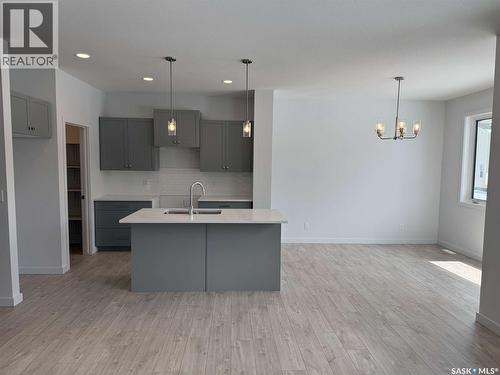319 Cowessess Road, Saskatoon, SK - Indoor Photo Showing Kitchen With Upgraded Kitchen