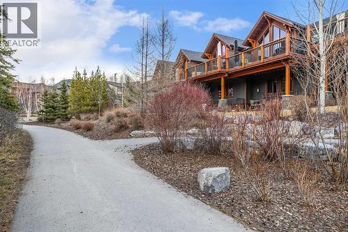 7 Creekside Mews, Canmore, AB - Outdoor With Deck Patio Veranda
