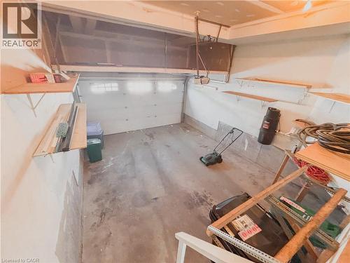303 Bankside Drive, Kitchener, ON - Indoor Photo Showing Garage
