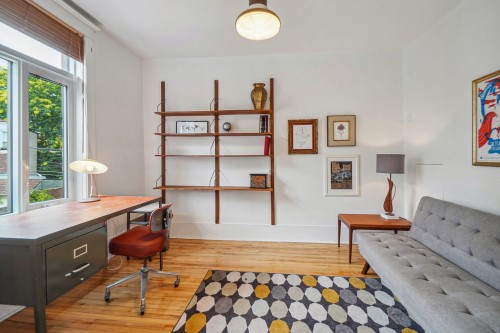 Chambre à coucher - 2420 Av. Mariette, Montréal (Côte-Des-Neiges/Notre-Dame-De-Grâce), QC - Indoor Photo Showing Office