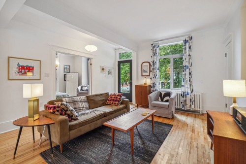 Salon - 2420 Av. Mariette, Montréal (Côte-Des-Neiges/Notre-Dame-De-Grâce), QC - Indoor Photo Showing Living Room