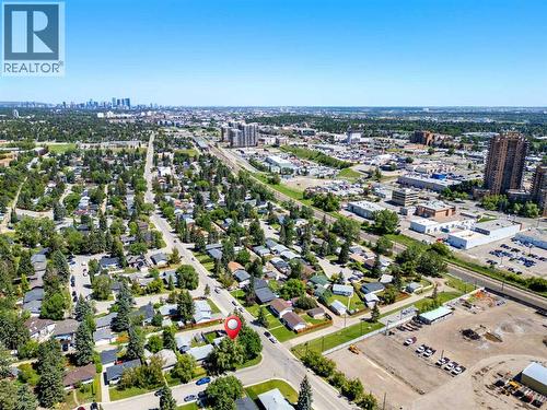 Aerial - 321 Haddon Road Sw, Calgary, AB - Outdoor With View