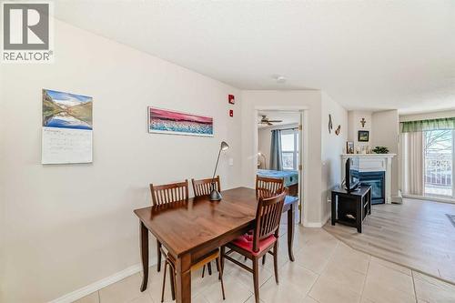 111, 6900 Hunterview Drive Nw, Calgary, AB - Indoor Photo Showing Dining Room