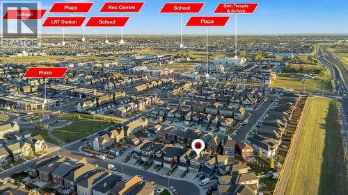 39 Savanna Way Ne, Calgary, AB - Outdoor With View