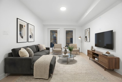 Living Room - 907-1518 Rue Sherbrooke O., Montréal (Ville-Marie), QC - Indoor Photo Showing Living Room