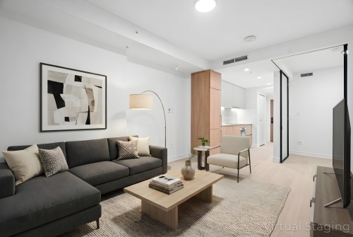 Living Room - 907-1518 Rue Sherbrooke O., Montréal (Ville-Marie), QC - Indoor Photo Showing Living Room