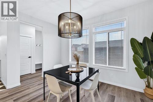 413 Belmont Park Sw, Calgary, AB - Indoor Photo Showing Dining Room