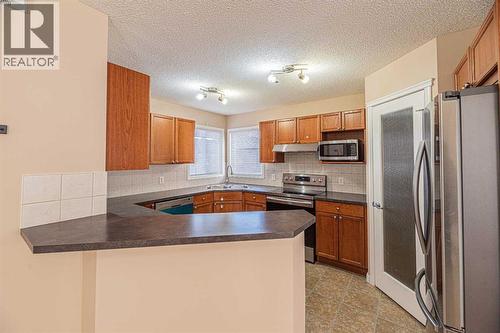 427 Saddlebrook Way Ne, Calgary, AB - Indoor Photo Showing Kitchen With Double Sink