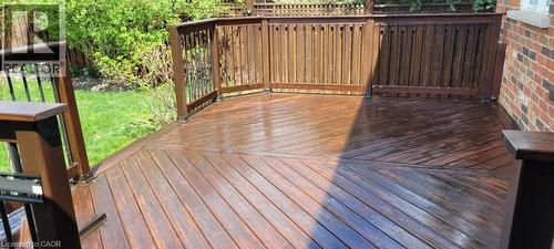 538 Thomas Slee Drive, Kitchener, ON - Outdoor With Deck Patio Veranda With Exterior