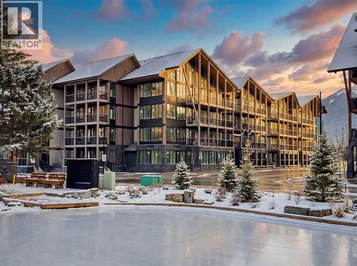 Timberstone Lodge - 313, 1408 Spring Creek Gate, Canmore, AB - Outdoor With Facade