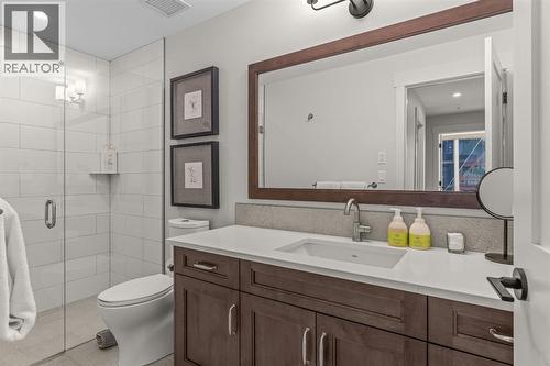 3rd full bath - 313, 1408 Spring Creek Gate, Canmore, AB - Indoor Photo Showing Bathroom