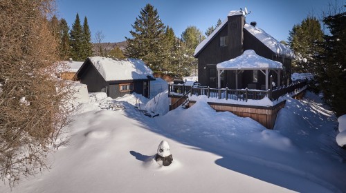 Back of Structure - 4 Ch. Vaillancourt, Saint-Donat, QC - Outdoor