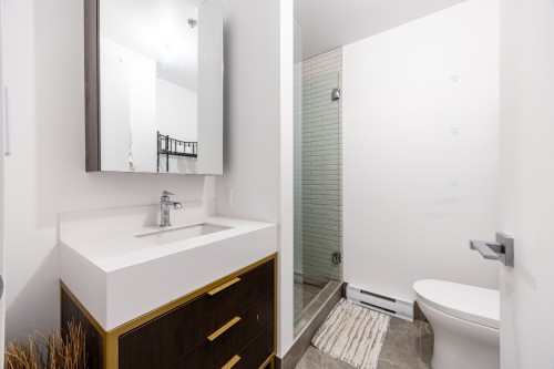 Salle de bains - 805-2060 Rue Peel, Montréal (Ville-Marie), QC - Indoor Photo Showing Bathroom