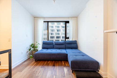 Salon - 805-2060 Rue Peel, Montréal (Ville-Marie), QC - Indoor Photo Showing Living Room