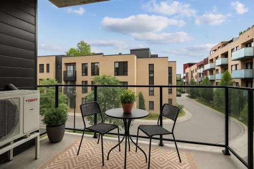 Balcon - 303-2121 Av. Papineau, Montréal (Ville-Marie), QC - Outdoor With Balcony With Exterior