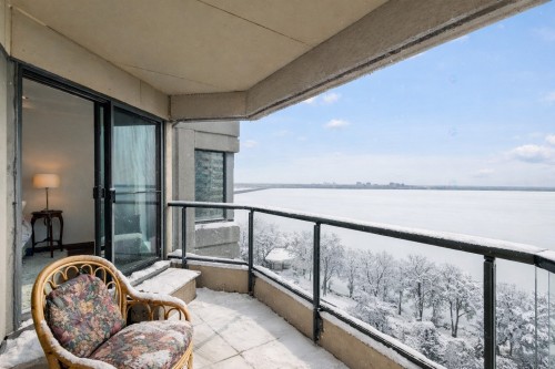 Balcon - Ph02-60 Rue Berlioz, Montréal (Verdun/Île-Des-Soeurs), QC - Outdoor With Body Of Water With Exterior