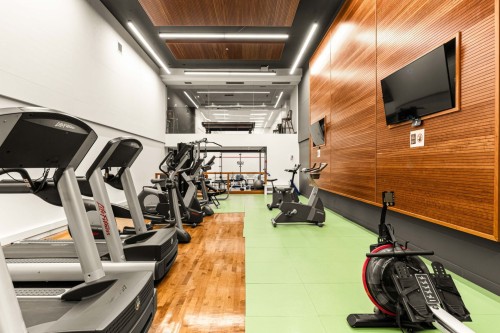 Salle d'exercice - Ph02-60 Rue Berlioz, Montréal (Verdun/Île-Des-Soeurs), QC - Indoor Photo Showing Gym Room