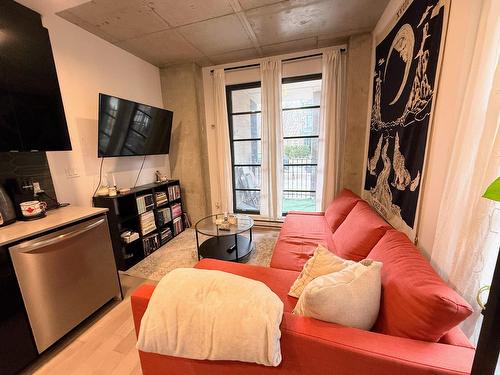 Salon - 102-1330 Rue Olier, Montréal (Le Sud-Ouest), QC - Indoor Photo Showing Living Room