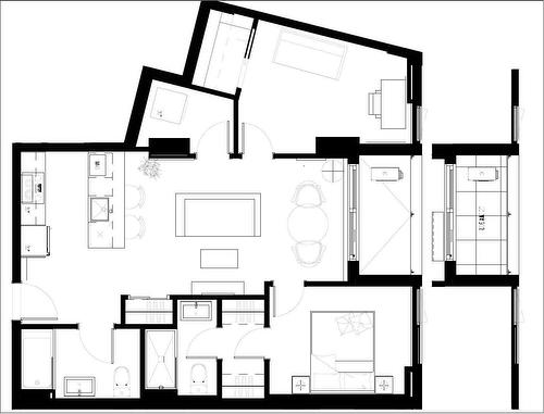 Plan (croquis) - 1102-100 Rue Murray, Montréal (Le Sud-Ouest), QC - Other