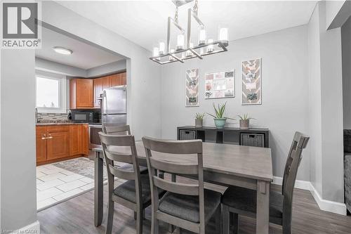 1025 Upper Gage Avenue Unit# 1, Hamilton, ON - Indoor Photo Showing Dining Room