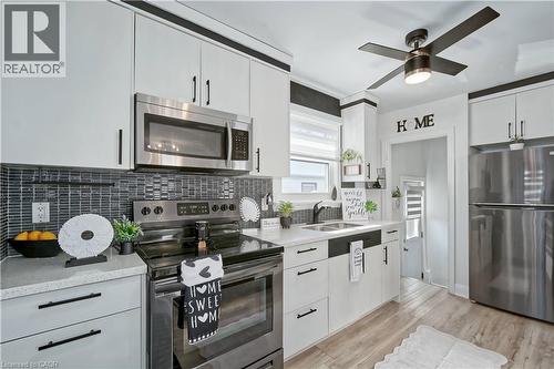 91 Elgin Street, London, ON - Indoor Photo Showing Kitchen With Upgraded Kitchen