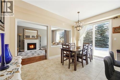 2325 Bridle Road, Oshawa, ON - Indoor Photo Showing Dining Room With Fireplace