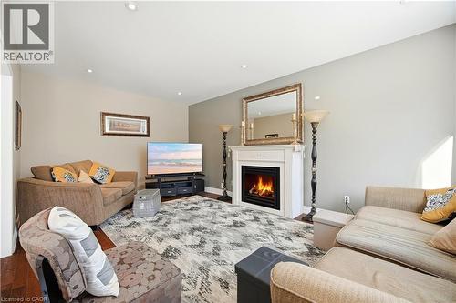 2325 Bridle Road, Oshawa, ON - Indoor Photo Showing Living Room With Fireplace