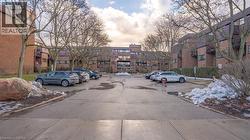 View of uncovered parking lot - 