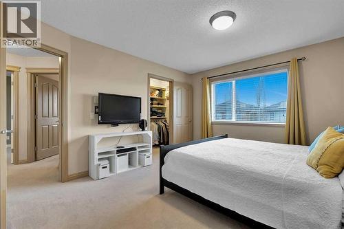 270 Everstone Drive Sw, Calgary, AB - Indoor Photo Showing Bedroom