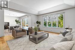 Virtually staged living room - 