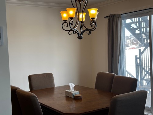 Salle à manger - 202-320 Rue Jean-Claude-Tremblay, Vaudreuil-Dorion, QC - Indoor Photo Showing Dining Room