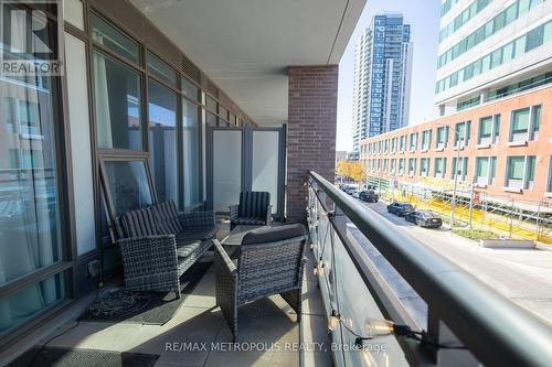 110 - 85 Duke Street, Kitchener, ON - Outdoor With Balcony