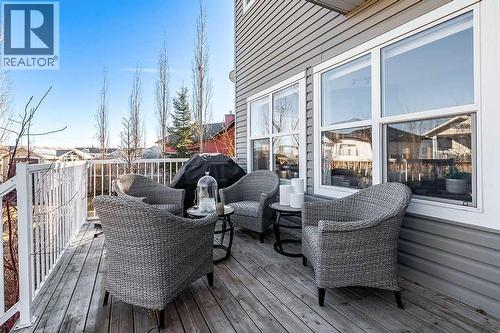 718 Hamptons Bay Se, High River, AB - Outdoor With Deck Patio Veranda