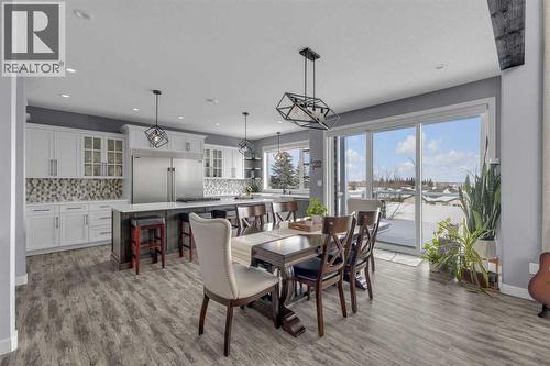 5 Leonard Close, Sylvan Lake, AB - Indoor Photo Showing Dining Room