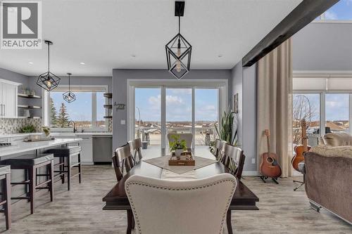 5 Leonard Close, Sylvan Lake, AB - Indoor Photo Showing Dining Room