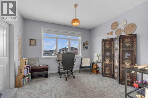 5 Leonard Close, Sylvan Lake, AB - Indoor Photo Showing Office