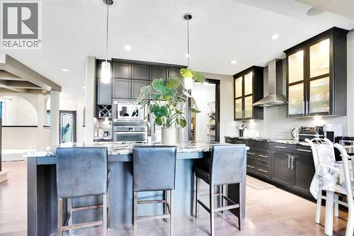 60 Cranarch Rise Se, Calgary, AB - Indoor Photo Showing Kitchen With Upgraded Kitchen